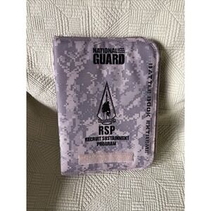 NationalGuard Zipper Binder Camoflauge Organizer Recruitment Sustainment program